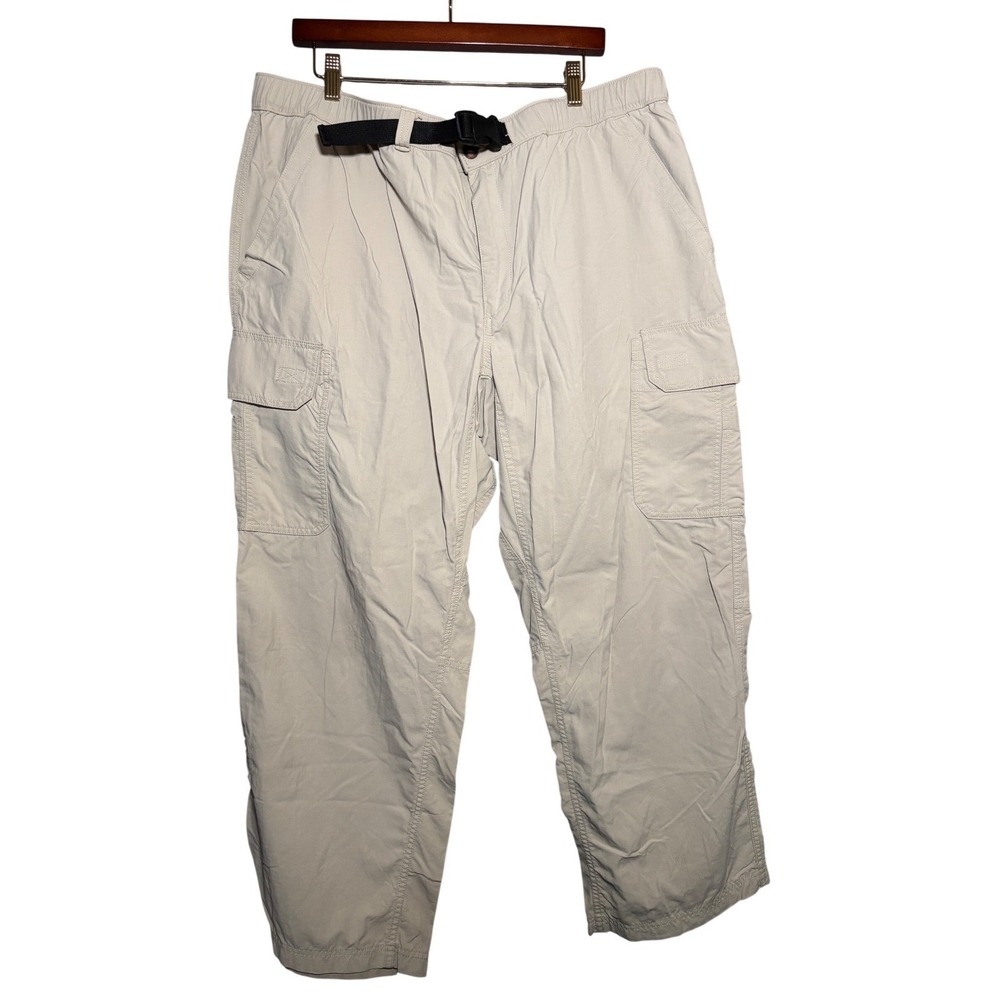Duluth Trading Co Mens 2XL Dry on the Fly Cargo Pants Ripstop Hiking Gorpcore